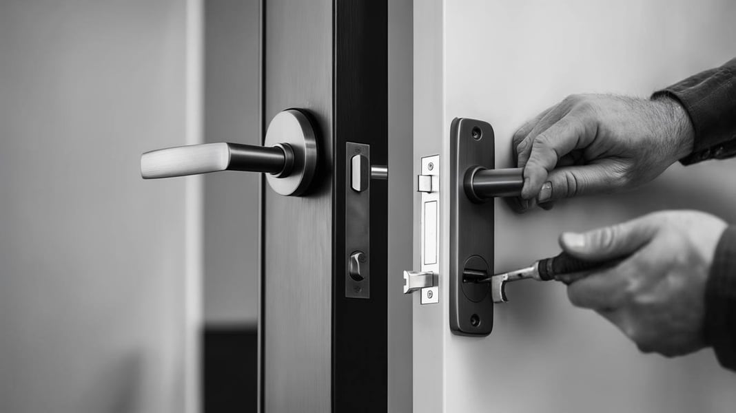 Door hardware replacement